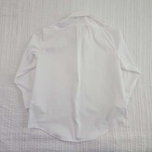 Ralph Lauren Black Label Oxford Shirt Men's XL 17 1/2 32/33 LS White Stretch EUC - Picture 10 of 14
